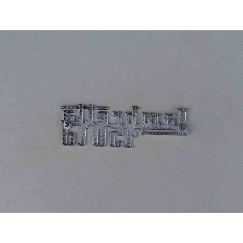 Emblema Frontal Cromado Lambretta 150 LD Novo Parafuso