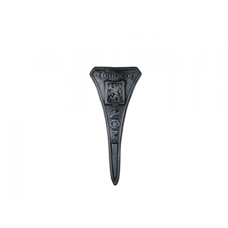 Emblema Frontal Frente Peugeot 203 1948 a 1960 Original Usado