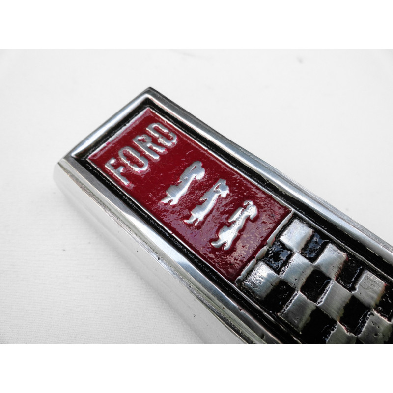 Emblema Grade Dianteira Corcel I Gt 1973 A 1977 Novo Cromado