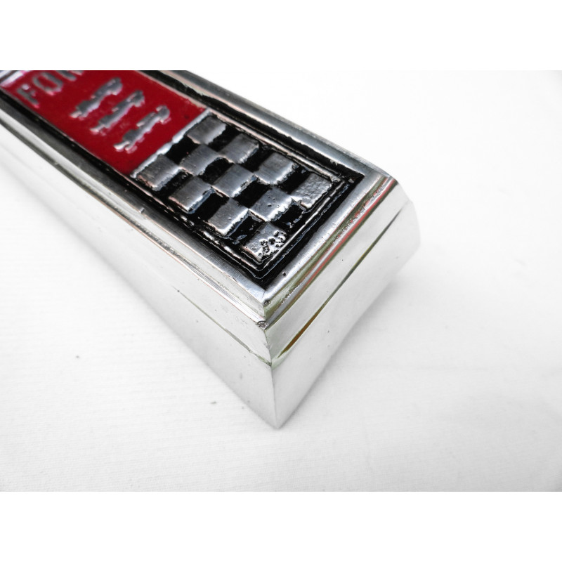 Emblema Grade Dianteira Corcel I Gt 1973 A 1977 Novo Cromado