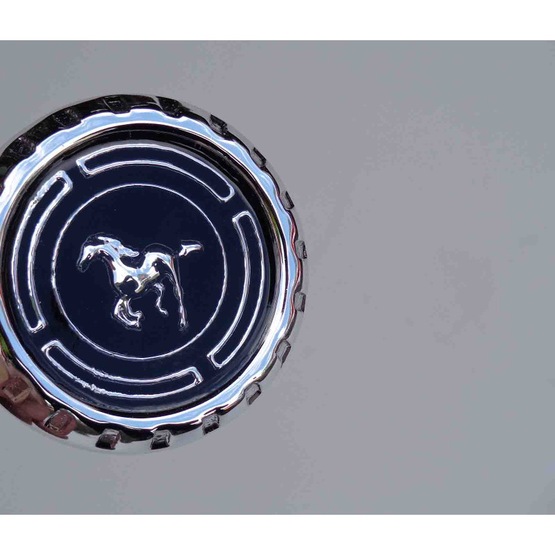 Emblema Brasão Grade Dianteira Ford Corcel Belina I Luxo 1973 e 1974 Cromado