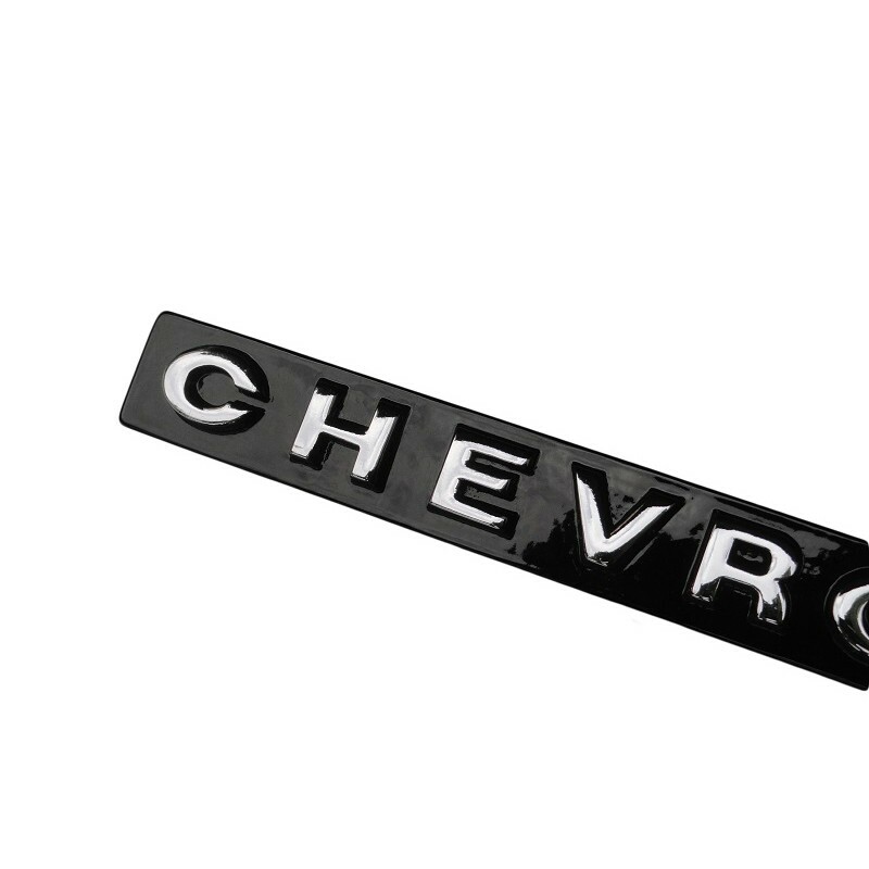 Emblema Chevrolet Grade Dianteira e Tampa Traseira Opala 1969 a 1974 - Unitário
