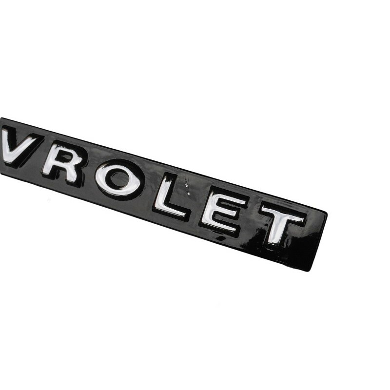 Emblema Chevrolet Grade Dianteira e Tampa Traseira Opala 1969 a 1974 - Unitário