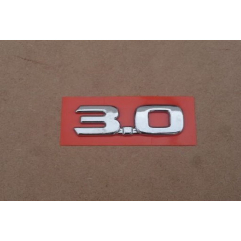 Emblema Hilux 3.0-TD Kit 2 Cromado Toyota 2002 á 2005