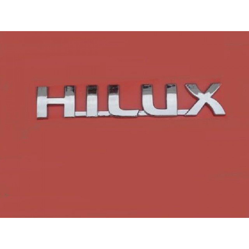 Emblema Hilux SW4 TOYOTA 2005 A 2016 Cromado