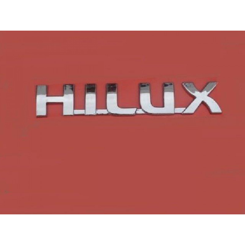 Emblema Hilux SW4 TOYOTA 2005 A 2016 Cromado