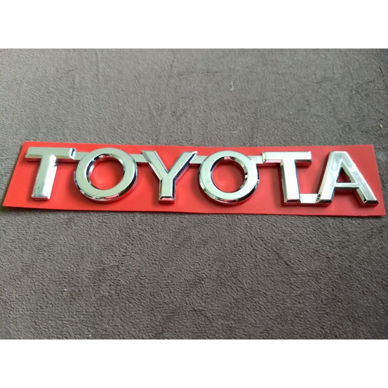 Emblema Hilux SW4 TOYOTA 2005 A 2016 Cromado
