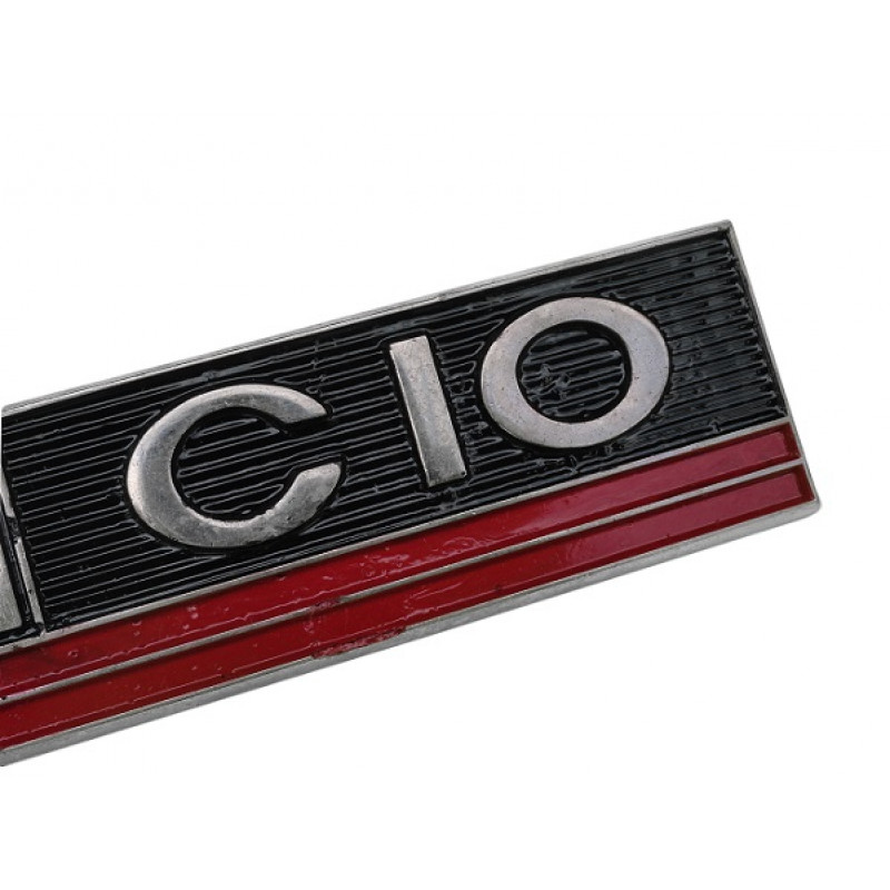 Emblema Lateral Chevrolet C-10 1971 a 1973 Horizontal Original Usado