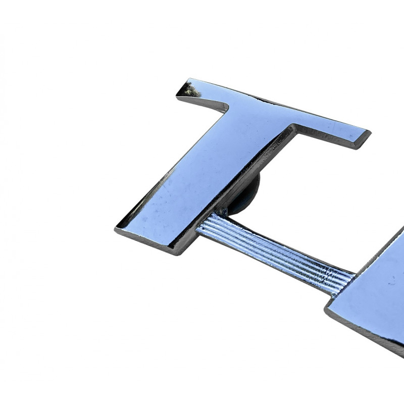 Emblema Karmann Ghia TC Tampa Traseira Cromado Metal Novo