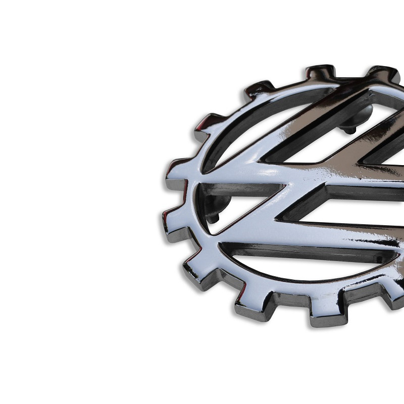 Emblema Capô KdF Fusca 1938 a 1949 SP2 Brasilia Alemão Novo