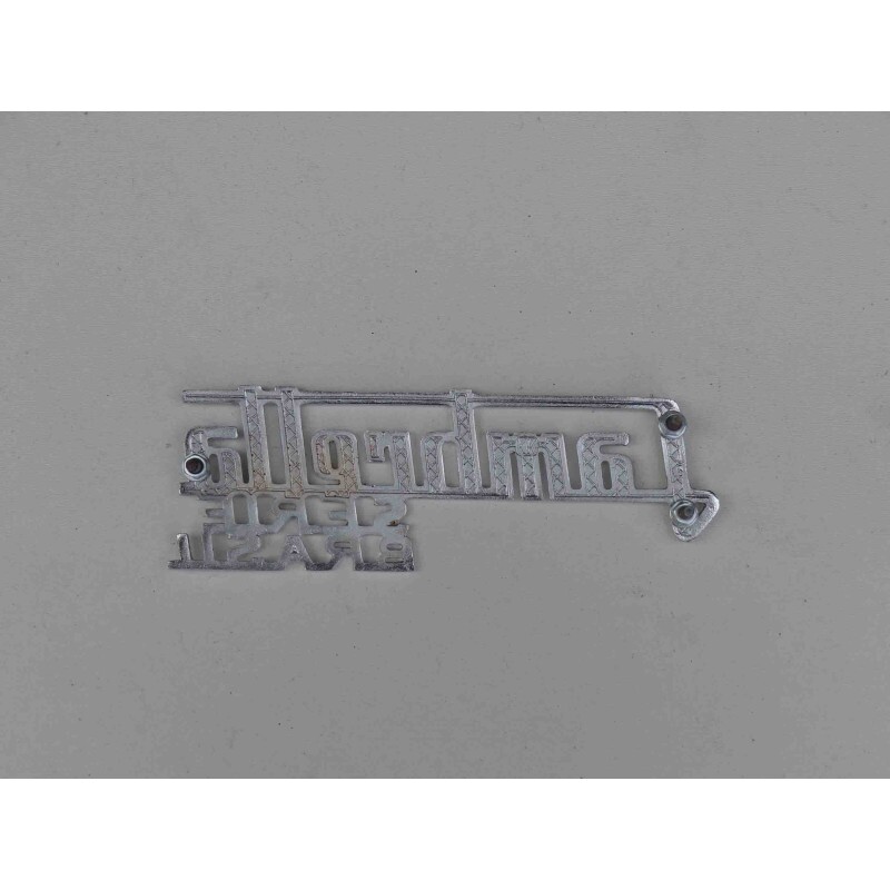 Emblema Lambretta LI Serie Brasil 1960 a 1972