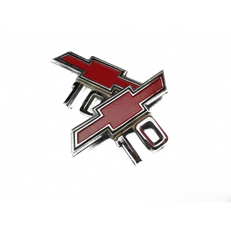 Emblema Lateral Paralama C-10 K-10 Americanas 1967 a 1968 Original Usado Par