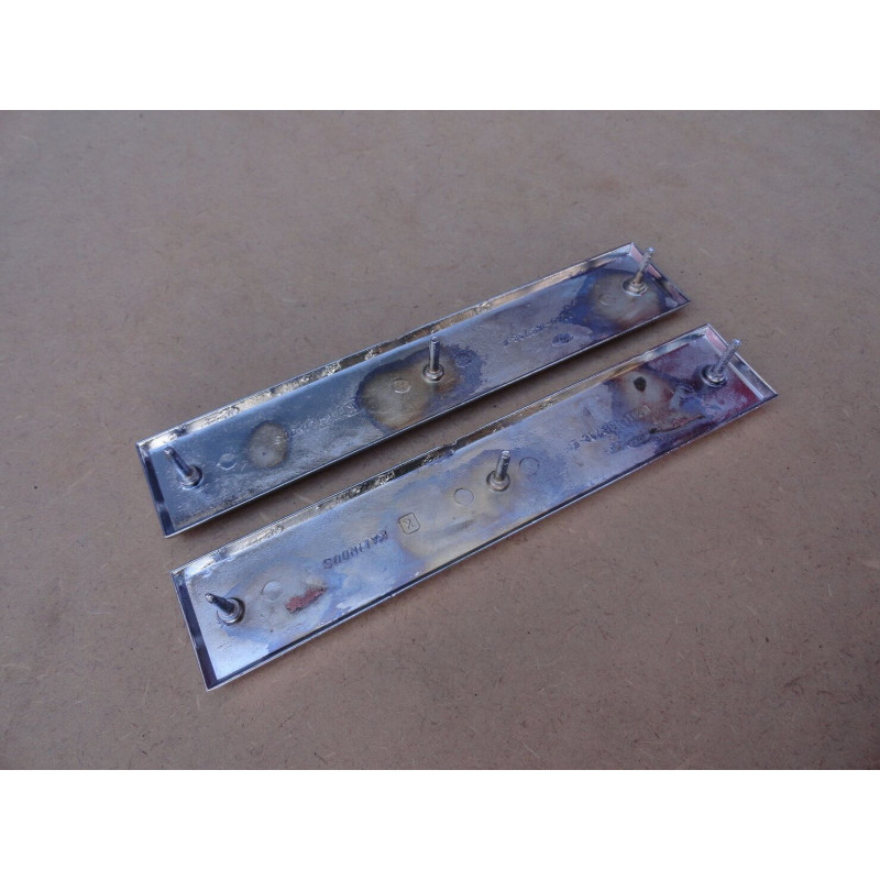 Emblema Lateral F-100 1980 a 1982 Reprodução Nova - Par