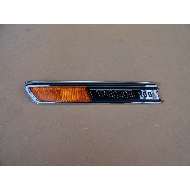 Emblema Lateral Capô F-100 72 à 79 Esquerdo Original Usado