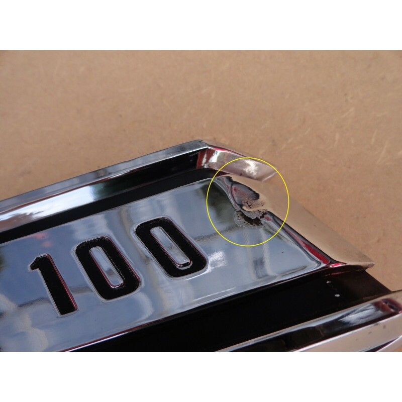 Emblema Lateral Capô F-100 72 à 79 Esquerdo Original Usado