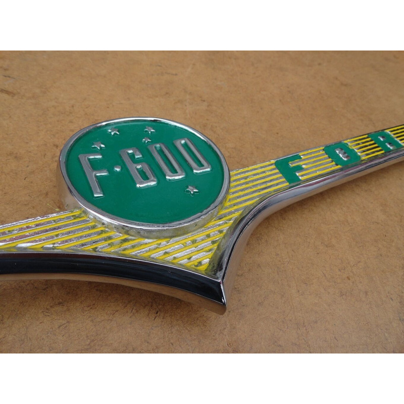 Emblema Lateral F-600 58 à 61 Original Usado - Par