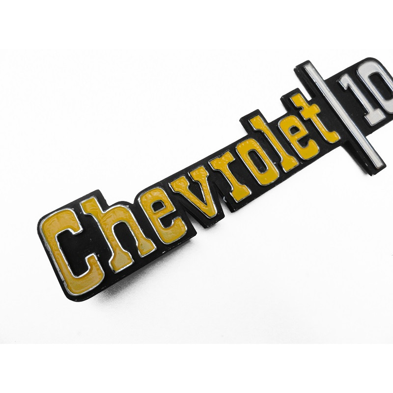 Emblema Lateral Paralama Chevrolet 10 Americano Usado Par