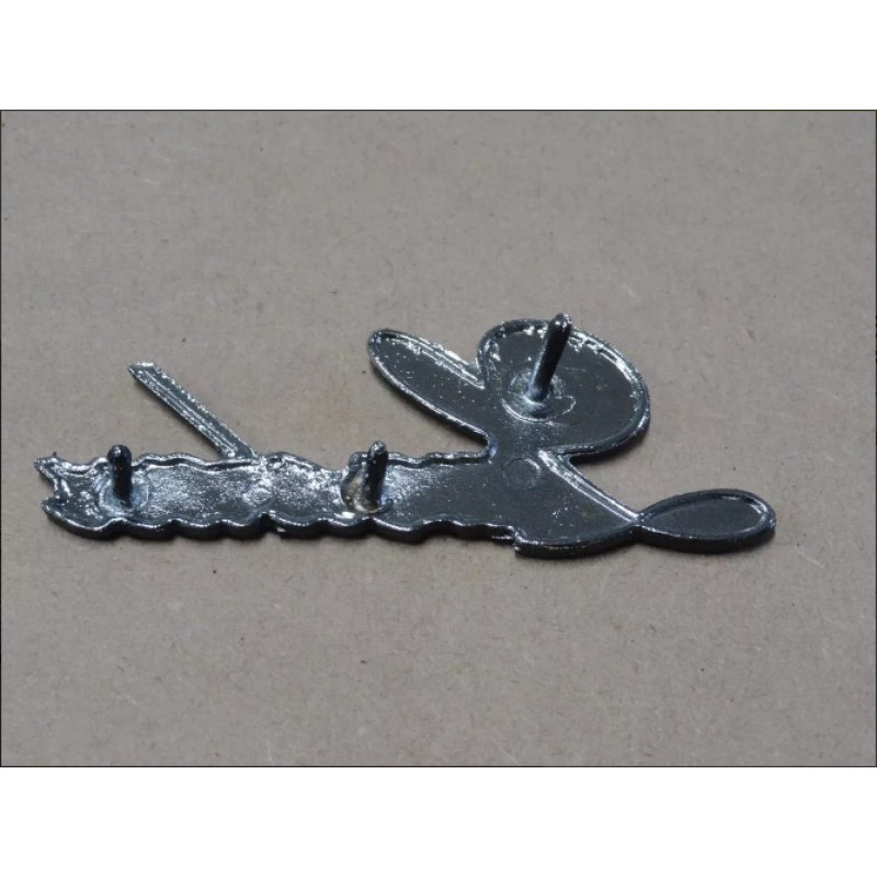 Emblema Lateral Teto Vinil Landau Fixação Pinos