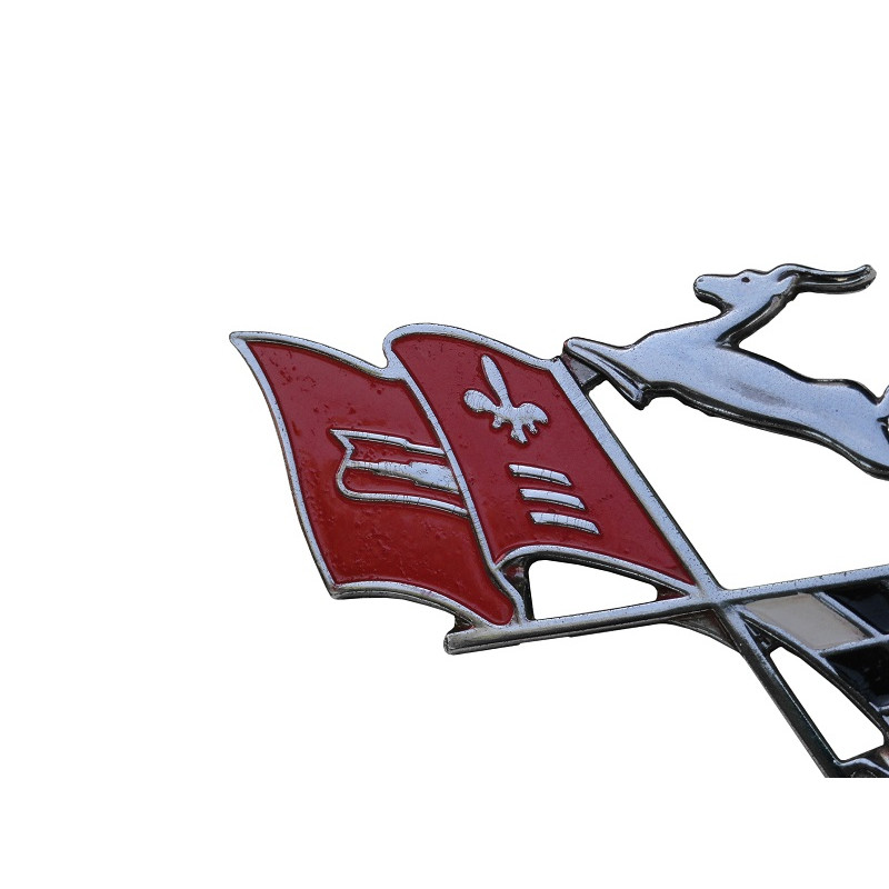Emblema Bandeiras Lateral Traseira Impala 1961 Original GM Usado