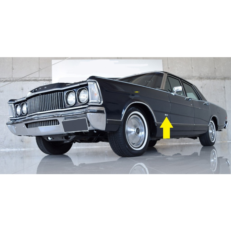 Emblema Álcool Lateral do Paralama