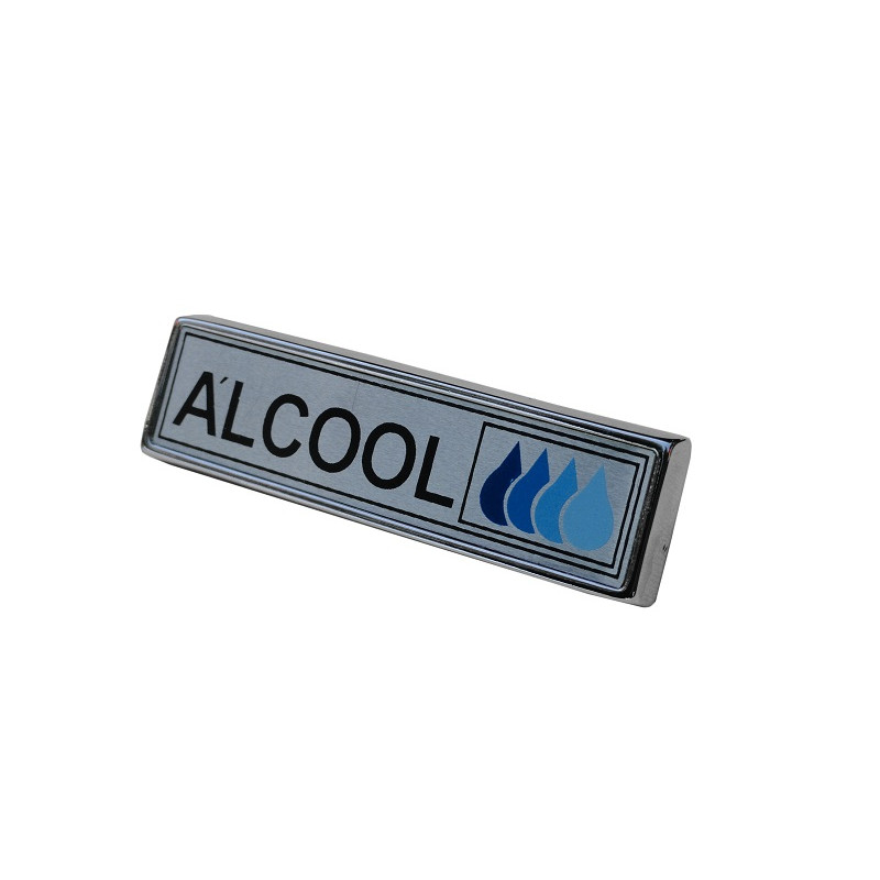 Emblema Álcool Lateral do Paralama