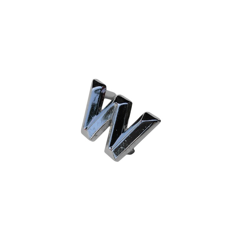 Emblema Letras Willys Traseiro Interlagos Cromado Novo Jogo