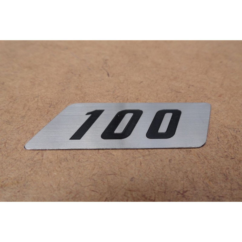 Emblema 100 do Logo Lateral Direito do Capô F-100 1972 à 1979 Novo