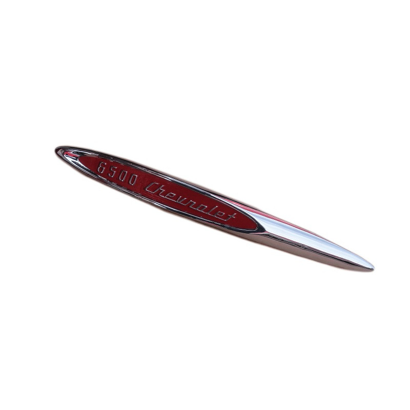 Emblema Lateral Direito do Paralama Caminhão Chevrolet 6500 Marta Rocha 57 