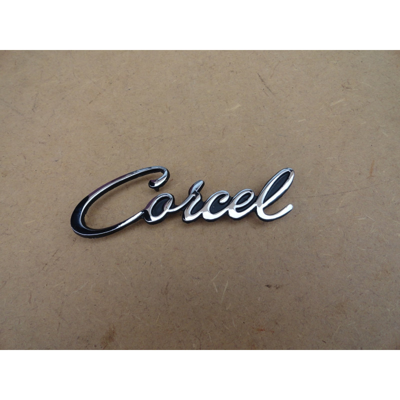 Emblema Manuscrito Corcel I 1969 a 1977 Belina I Tampa Traseira Pino