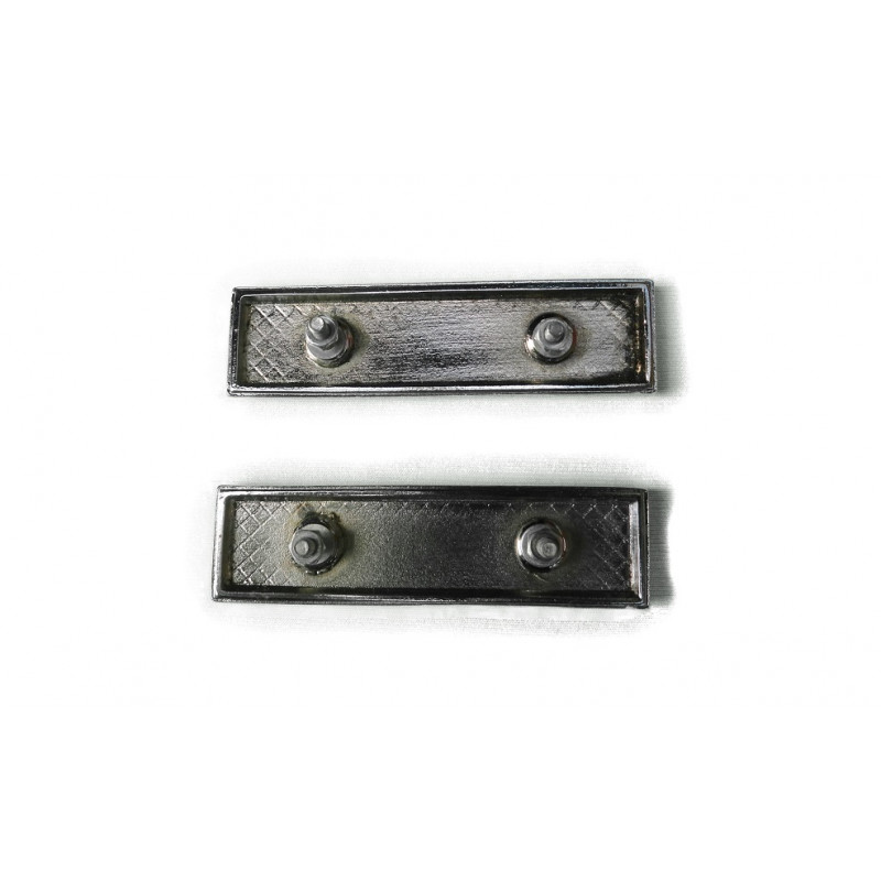 Emblema Lateral do Paralama Maverick Super Cromado Novo Par 