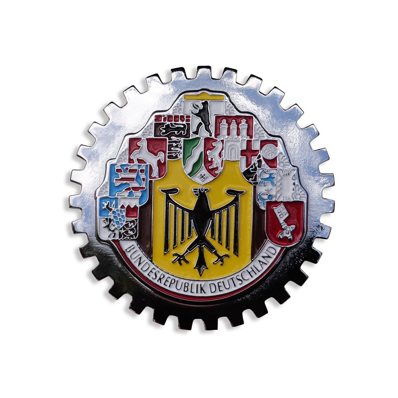 Emblema Distintivo Bundesrepublik Deutschland Carro Alemão Fusca Vw Porsche Kombi