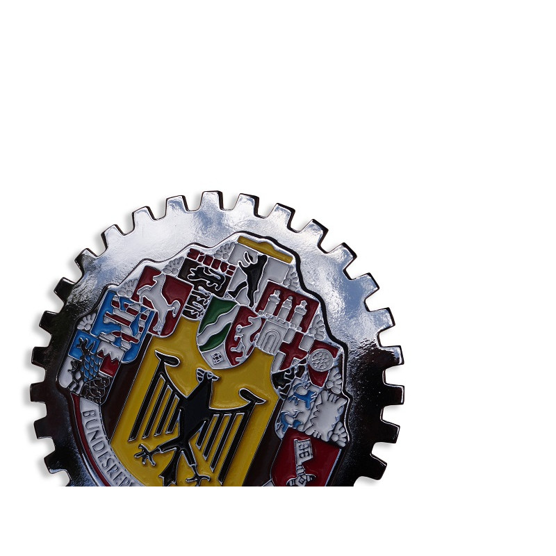Emblema Distintivo Bundesrepublik Deutschland Carro Alemão Fusca Vw Porsche Kombi
