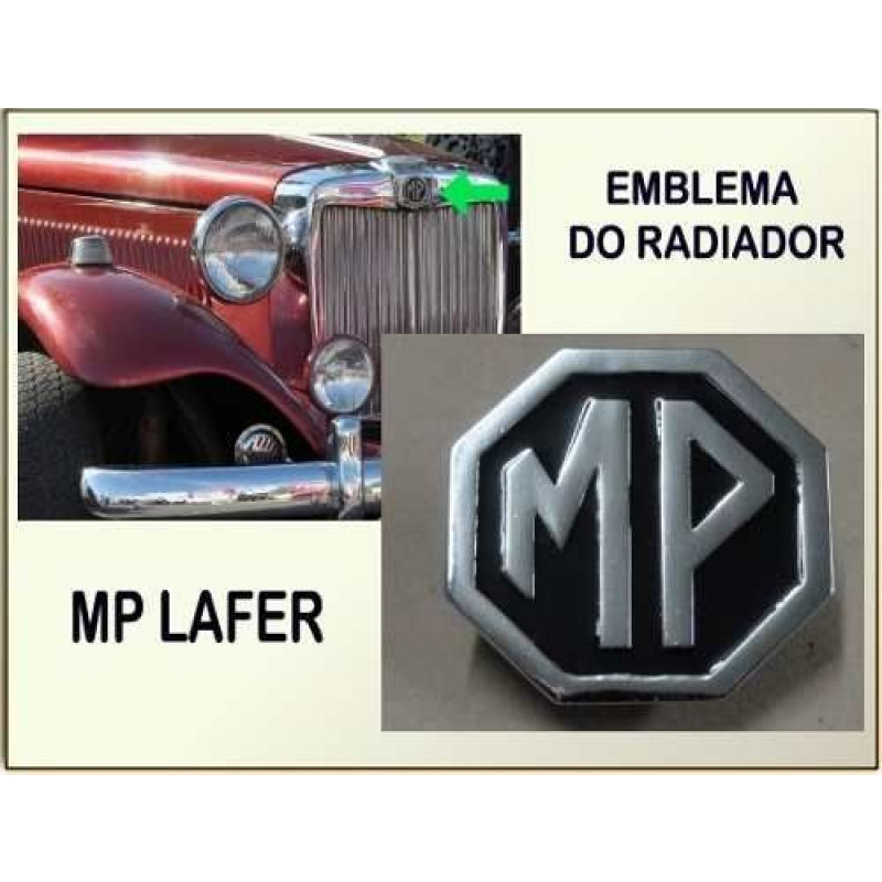 Emblema MP Radiador MP Lafer