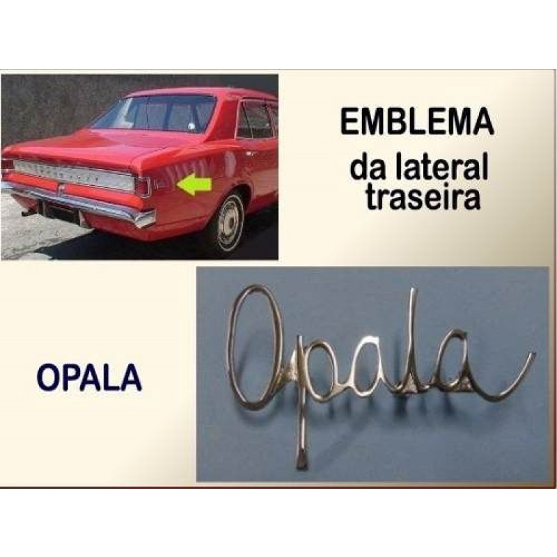 Emblema Opala 69 à 72
