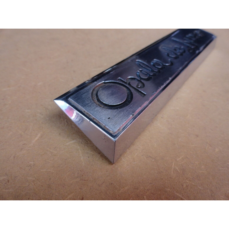 Emblema Opala De Luxo 1972 a 1978 Original Usado