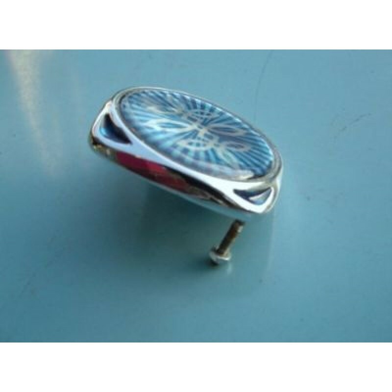 Emblema Flor De Lis Chevrolet Opala Gran Luxo 1970 a 1974 Novo
