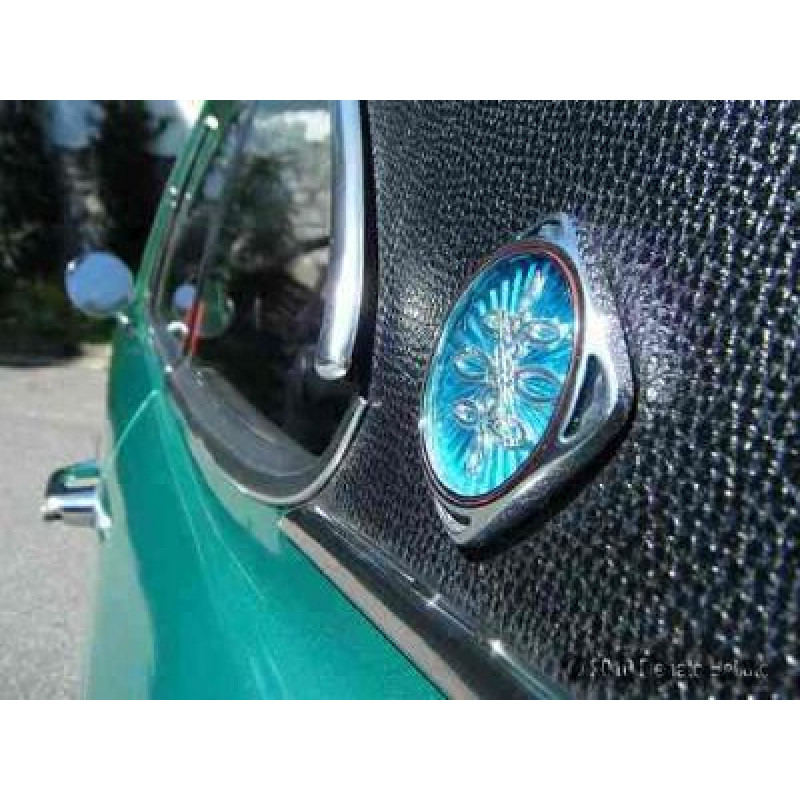 Emblema Flor De Lis Chevrolet Opala Gran Luxo 1970 a 1974 Novo
