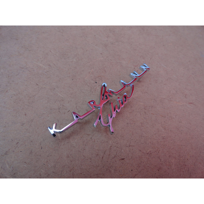 Emblema Painel Porta Luvas Volkswagen Karmann Ghia Novo