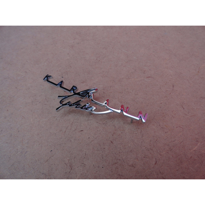 Emblema Painel Porta Luvas Volkswagen Karmann Ghia Novo