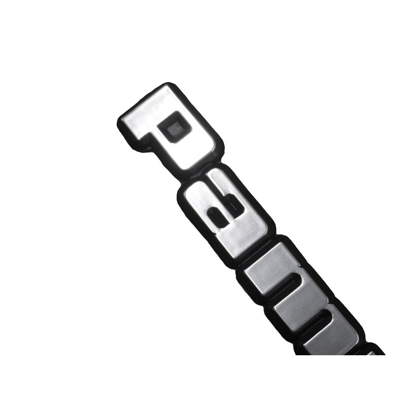 Emblema Letras Tampa Traseira Pampa até 1984 Prata Novo