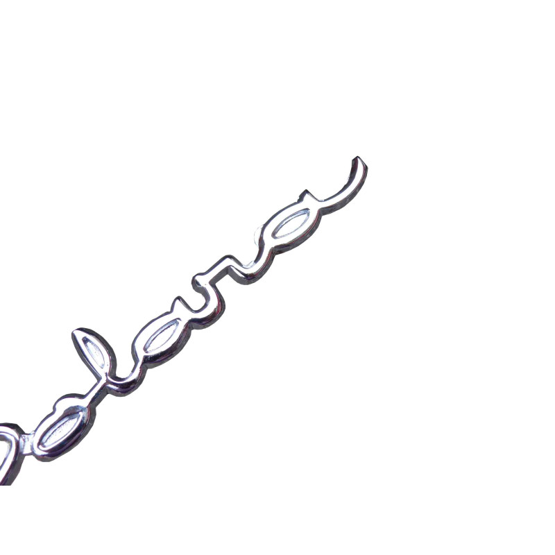 Emblema Paralama Dianteiro Dodge Polara Metal Cromado