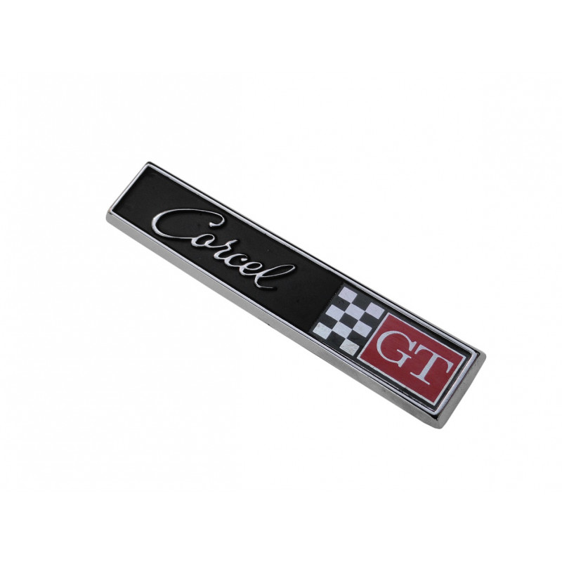 Emblema Porta Luvas Corcel I GT até 1977 Novo Cromado