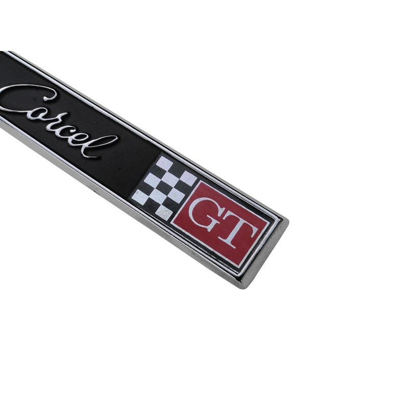 Emblema Porta Luvas Corcel I GT até 1977 Novo Cromado