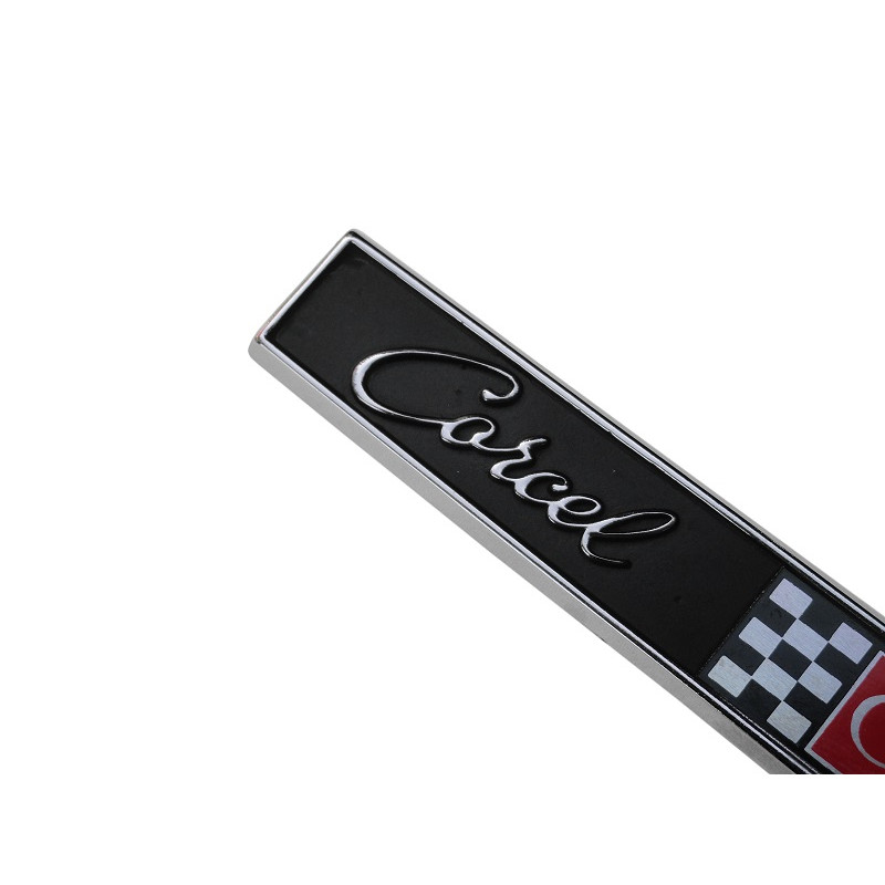 Emblema Porta Luvas Corcel I GT até 1977 Novo Cromado