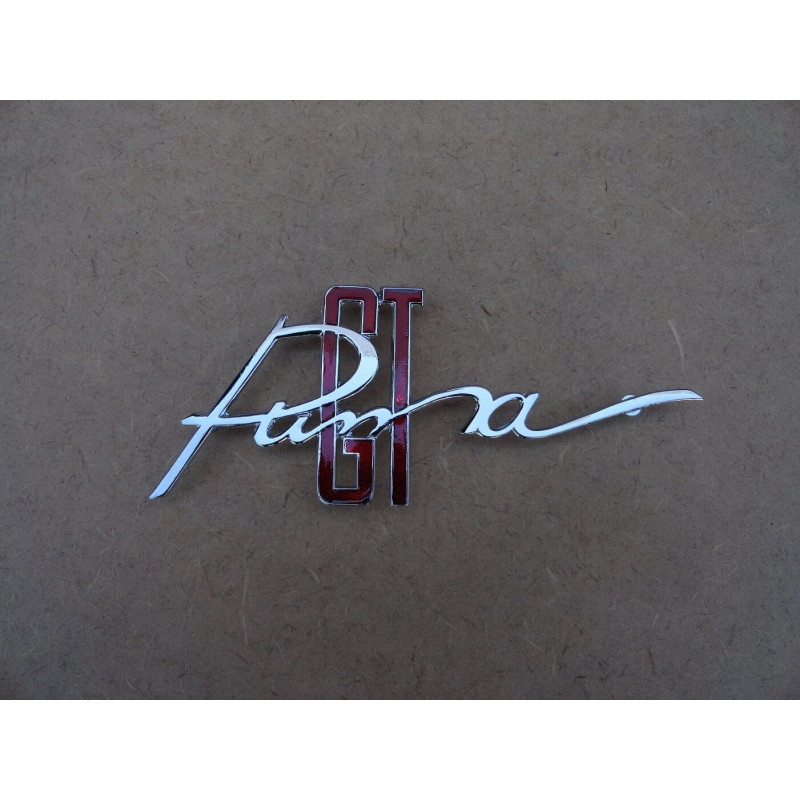 Emblema Puma GT 1600 Cromado Novo Reprodução