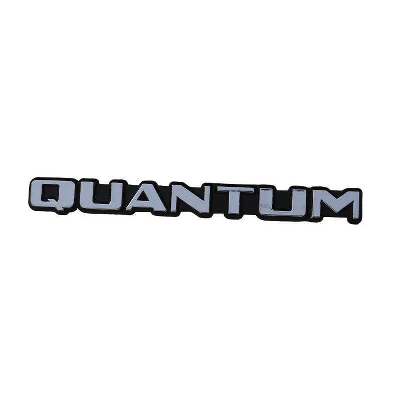 Emblema Quantum da Tampa Traseira Porta Malas Quantum até 1991 Novo Plástico