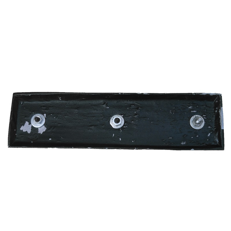 Emblema Rural da Grade Dianteira com Chapinha Suporte de Fixação - Par