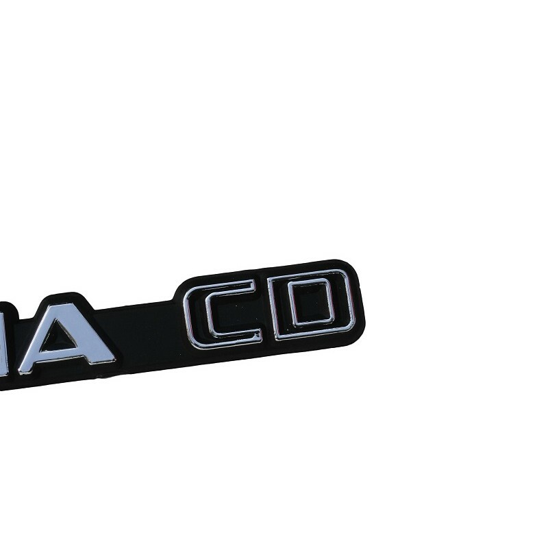 Emblema Santana CD do Painel Traseiro Santana CD até 1986 Novo Plástico