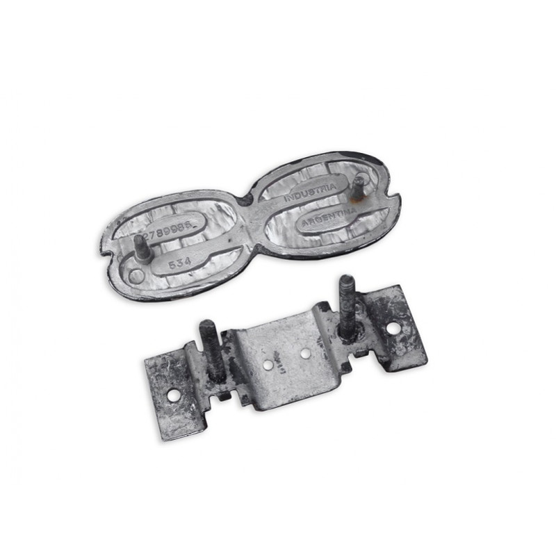 Emblema SS do Chevy Coupe Argentino Traseira Original Usado