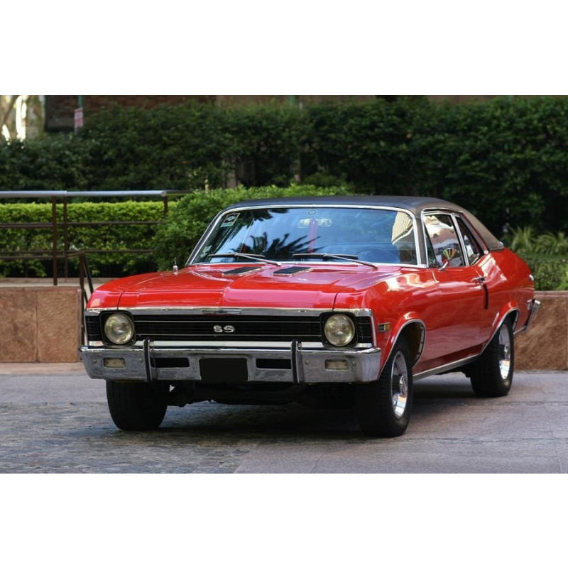 Emblema SS do Chevy Coupe Argentino Traseira Original Usado